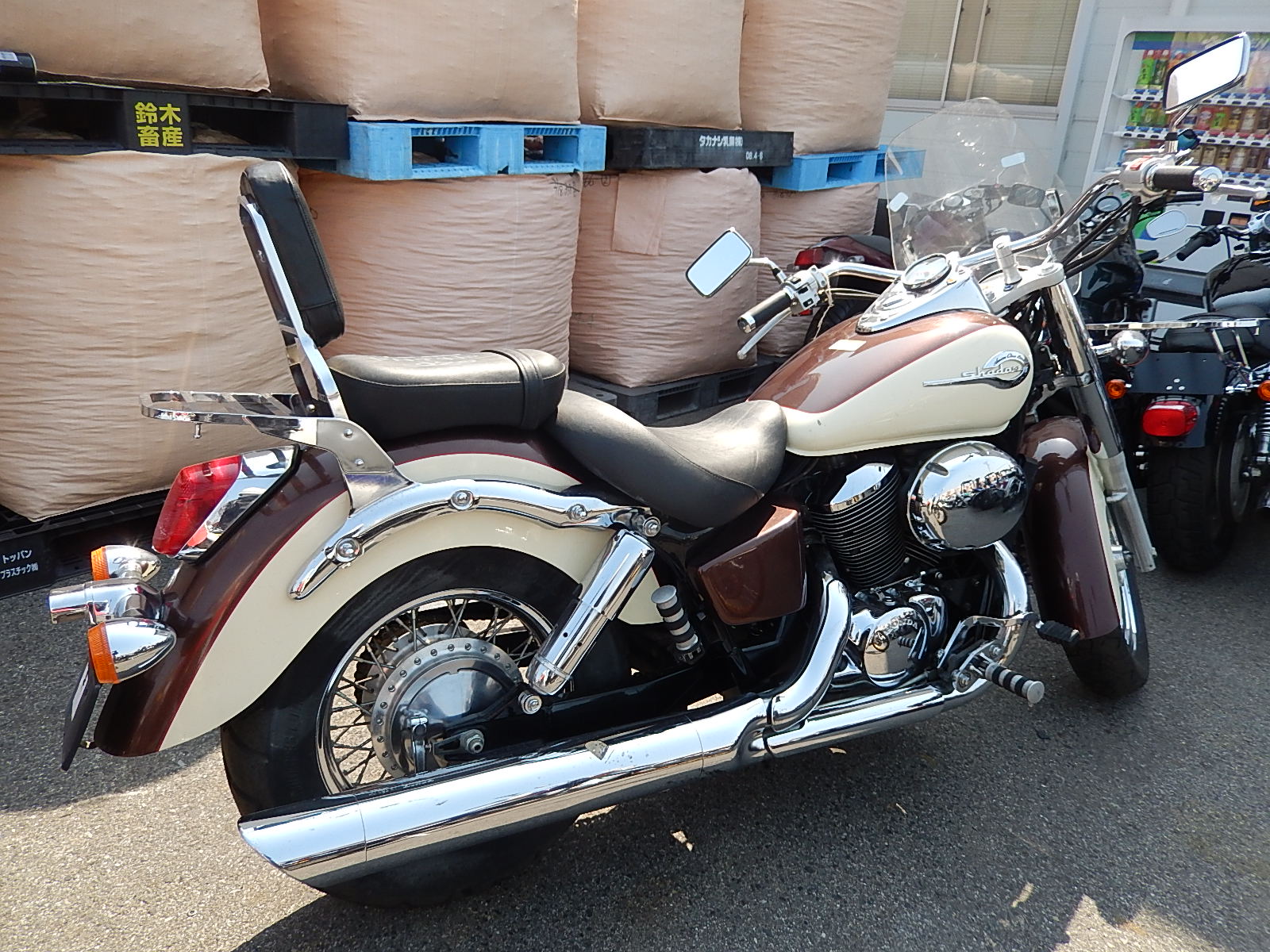 Рейлинг на Honda Shadow 750