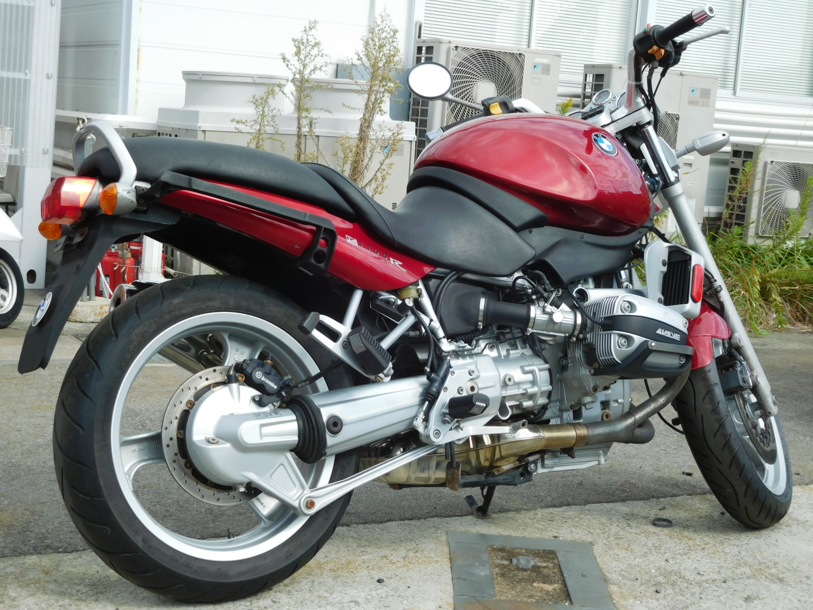 BMW r1100r прямоток