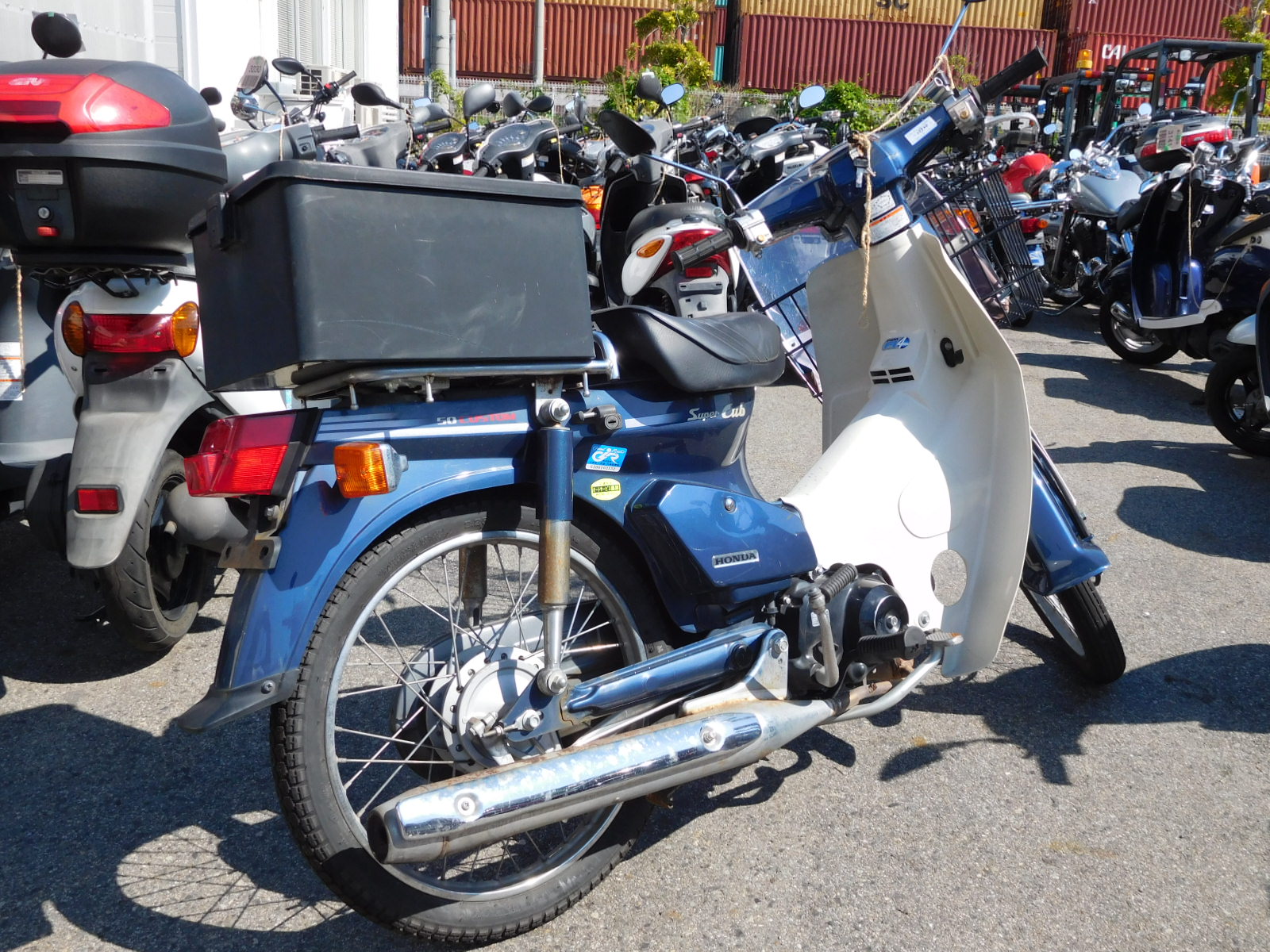 Honda super Cub c50 грузовой