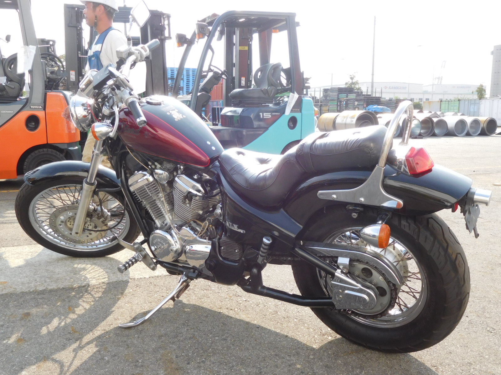 РњРѕС‚РѕС†РёРєР» Honda Steed 600