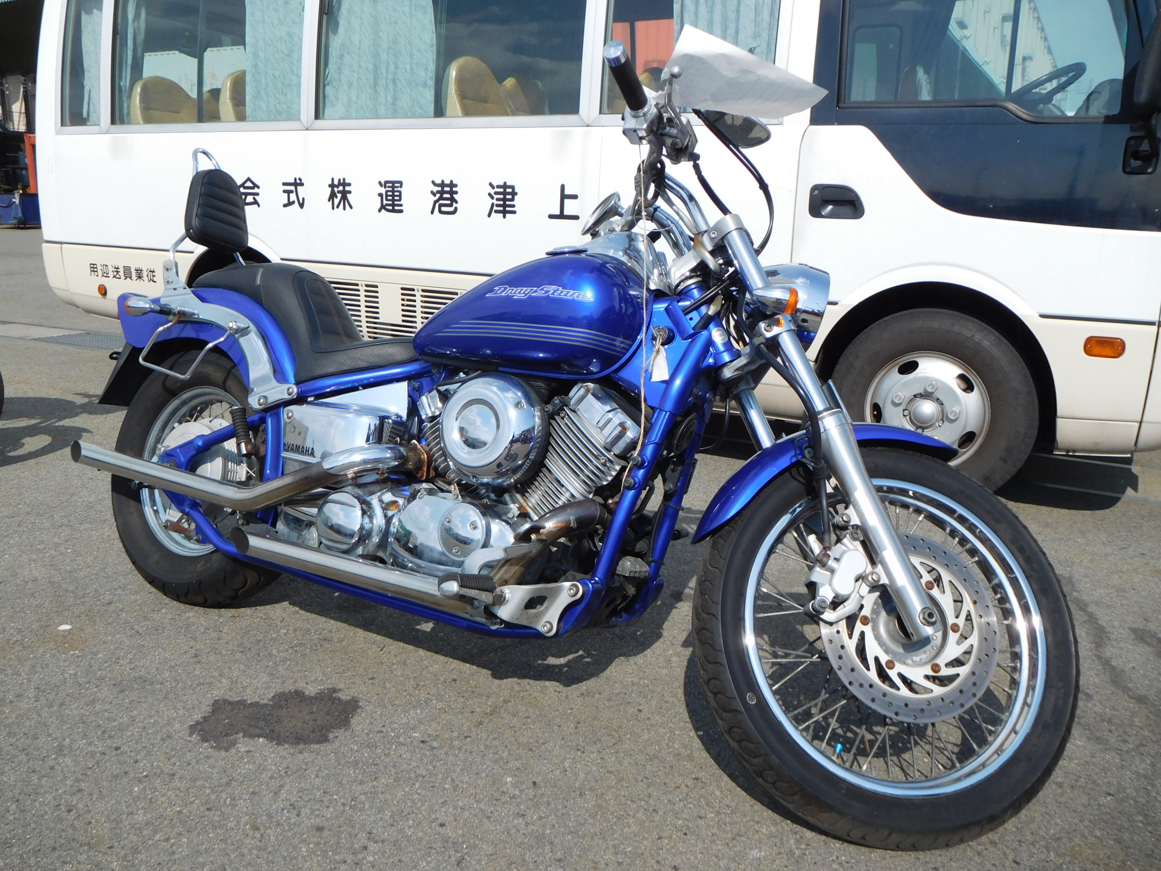 Yamaha Drag Star 400 синий