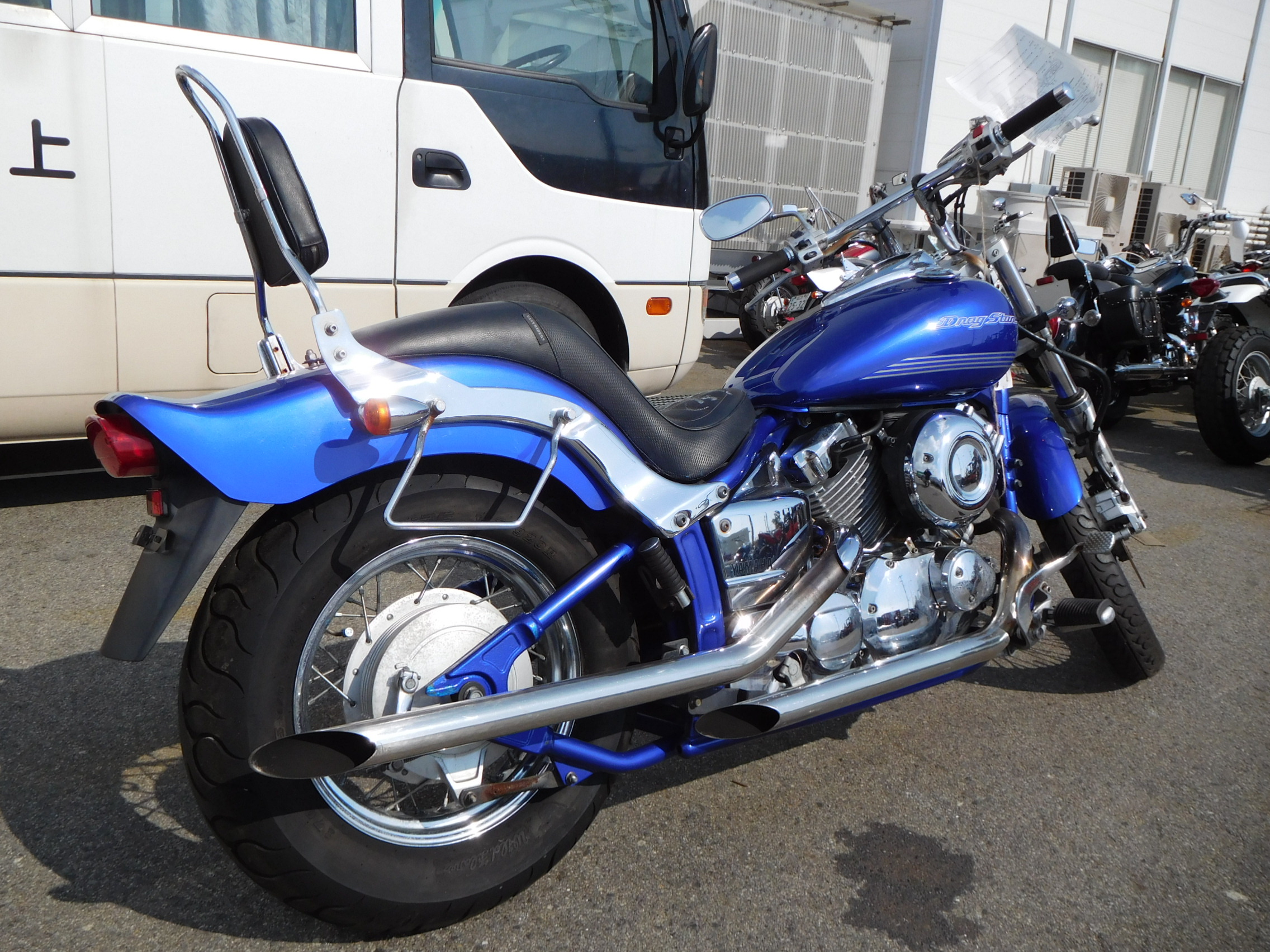 Yamaha Drag Star 400 синий