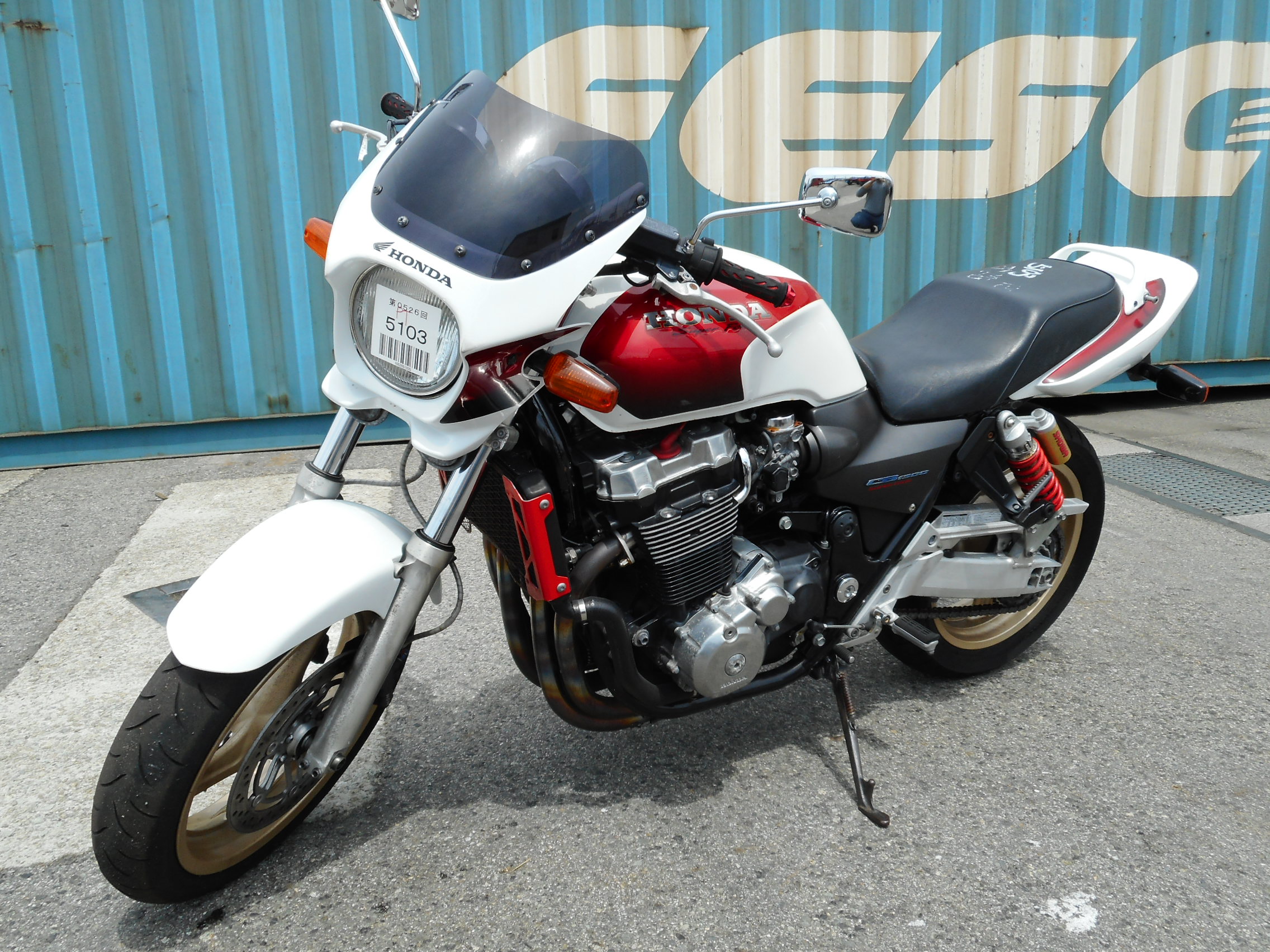 Honda cb1300sf синий